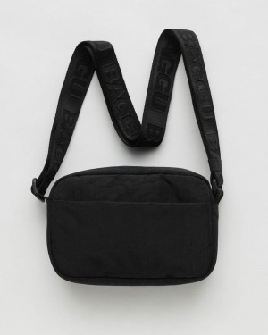 Baggu Camera Crossbody Bags Black | 925XJSBTY