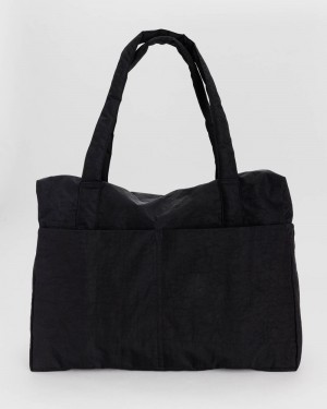 Baggu Cloud Carry-on Tote Bags Black | 731GNKRWT