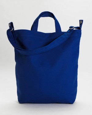 Baggu Duck Tote Bags Marine Blue | 869LQGDJK