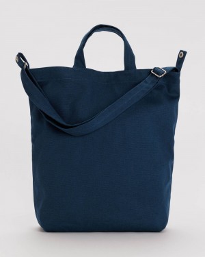 Baggu Duck Tote Bags Navy | 058ORYPBC