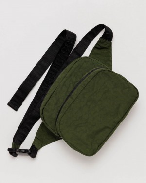 Baggu Fanny Pack Crossbody Bags Bay Laurel | 952PMRKBD