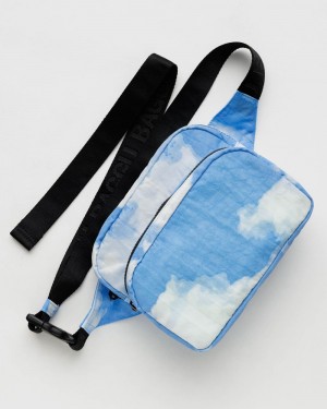 Baggu Fanny Pack Crossbody Bags Clouds | 239BWZLCP