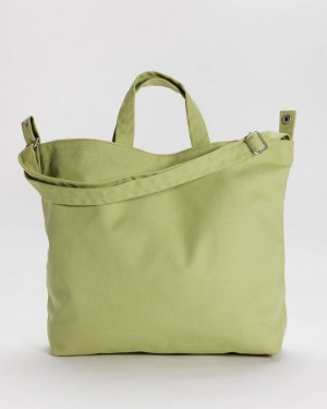 Baggu Horizontal Duck Tote Bags Pistachio | 865TZFEML