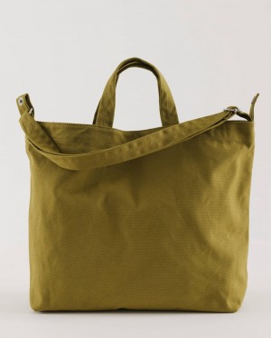 Baggu Horizontal Duck Tote Bags Spanish Olive | 145CJYHMK