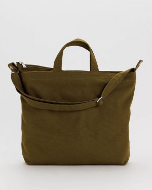 Baggu Horizontal Zip Duck Tote Bags Tamarind | 978HMZTYL