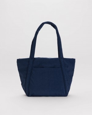 Baggu Mini Cloud Tote Bags Navy | 765VICGBT