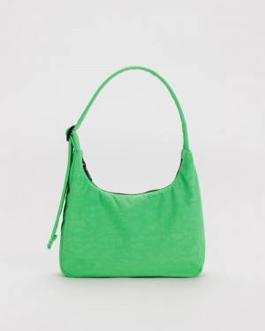 Baggu Mini Nylon Shoulder Bags Aloe | 915HMXKLD