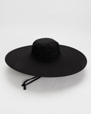 Baggu Packable Sun Hats Black | 891AGFZNC