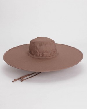 Baggu Packable Sun Hats Cocoa | 079IZBNYA