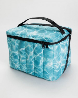 Baggu Puffy Cooler Bags Pool | 694OBIHCP