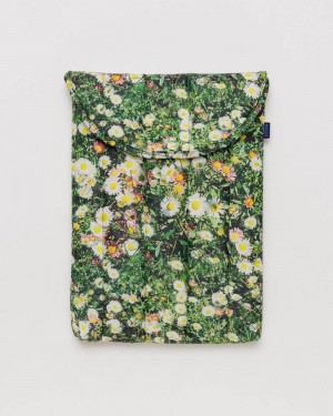 Baggu Puffy Laptop Sleeve 13"/14" Cases Daisy | 647BEHUIR