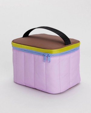 Baggu Puffy Lunch Bags Taro Mix | 087FKAEOX