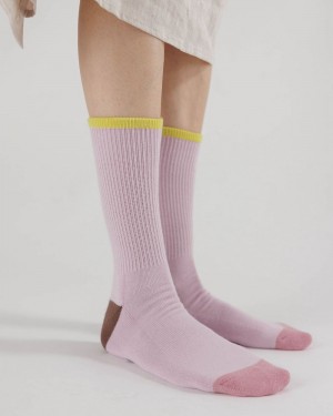 Baggu Ribbed Socks Blossom Mix | 465HNTULV