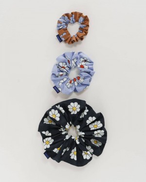 Baggu Scrunchie Set of 3 Hats Daisies | 415ZGPLVE