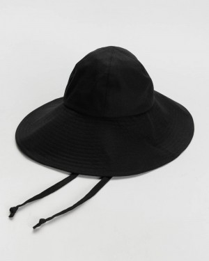 Baggu Soft Sun Hats Black | 892ZKPSXJ