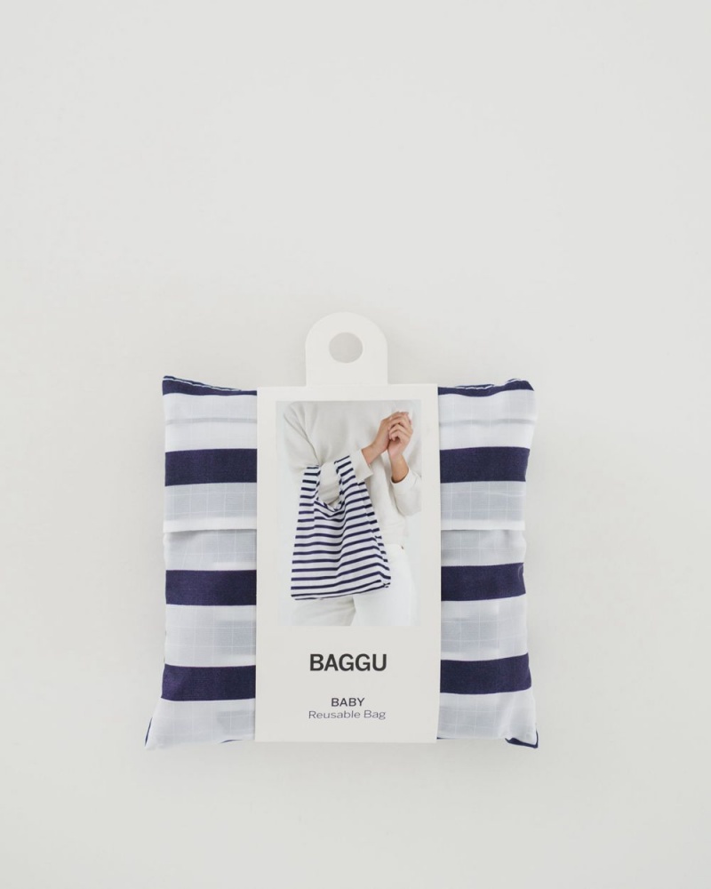 Baggu Baby Reusable Bags Sailor Stripe | 629NDVOAK