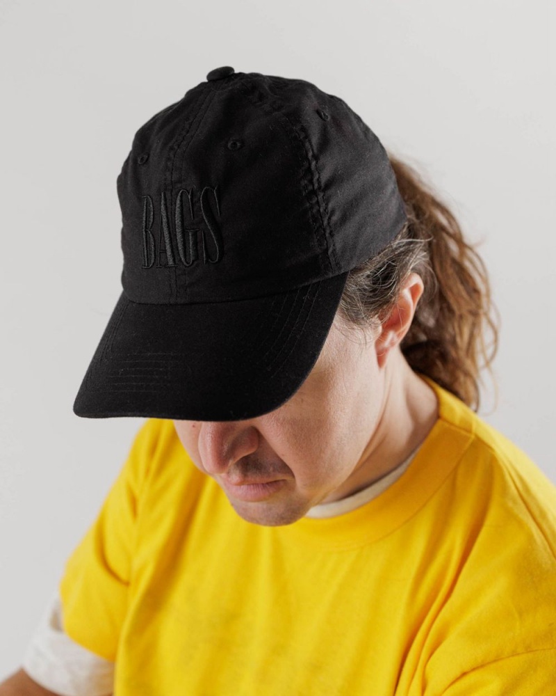 Baggu Baseball Cap Hats Black 