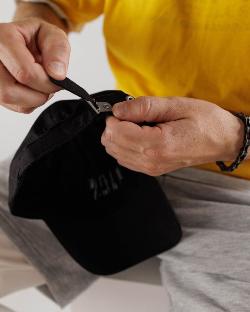 Baggu Baseball Cap Hats Black 