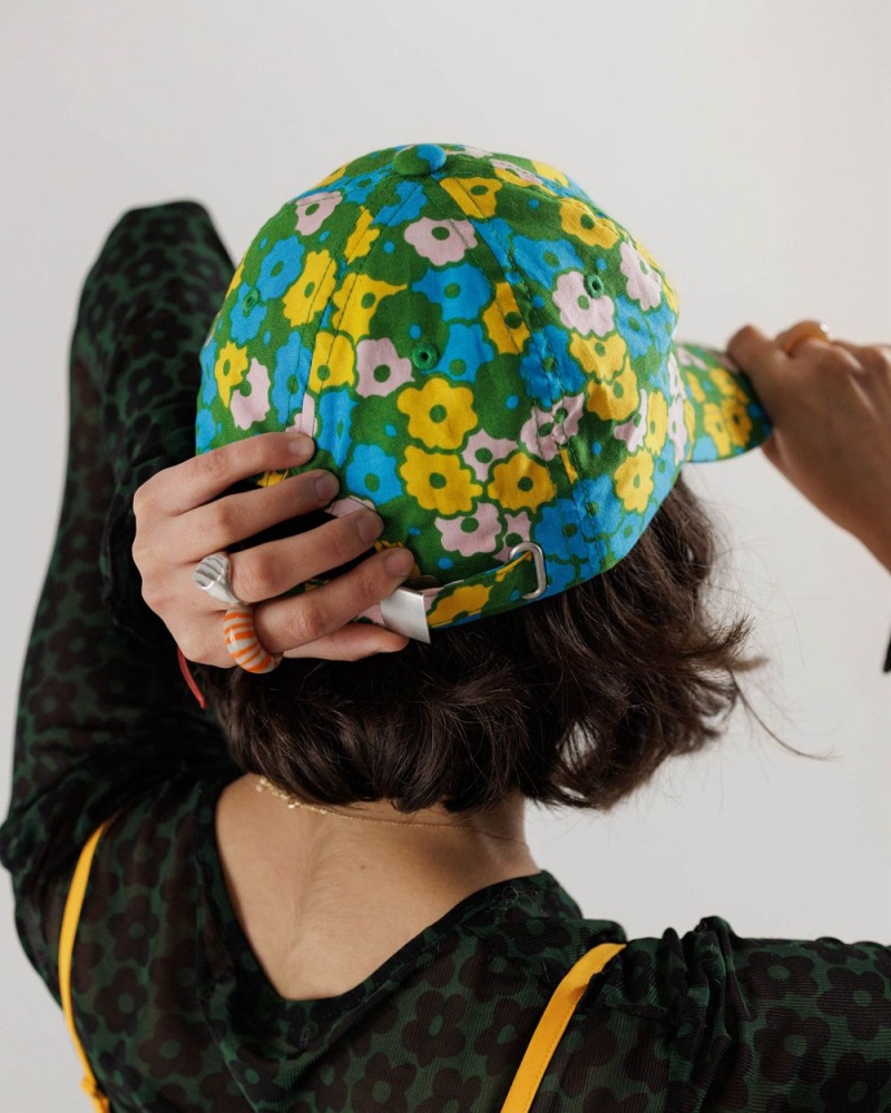 Baggu Baseball Cap Hats Flowerbed | 748GYWLQB