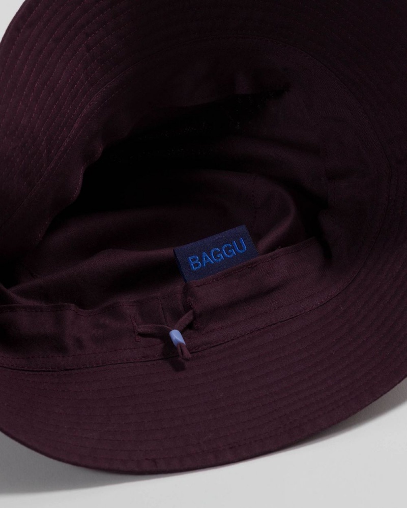 Baggu Bucket Hats Raisin | 285QDPOLS