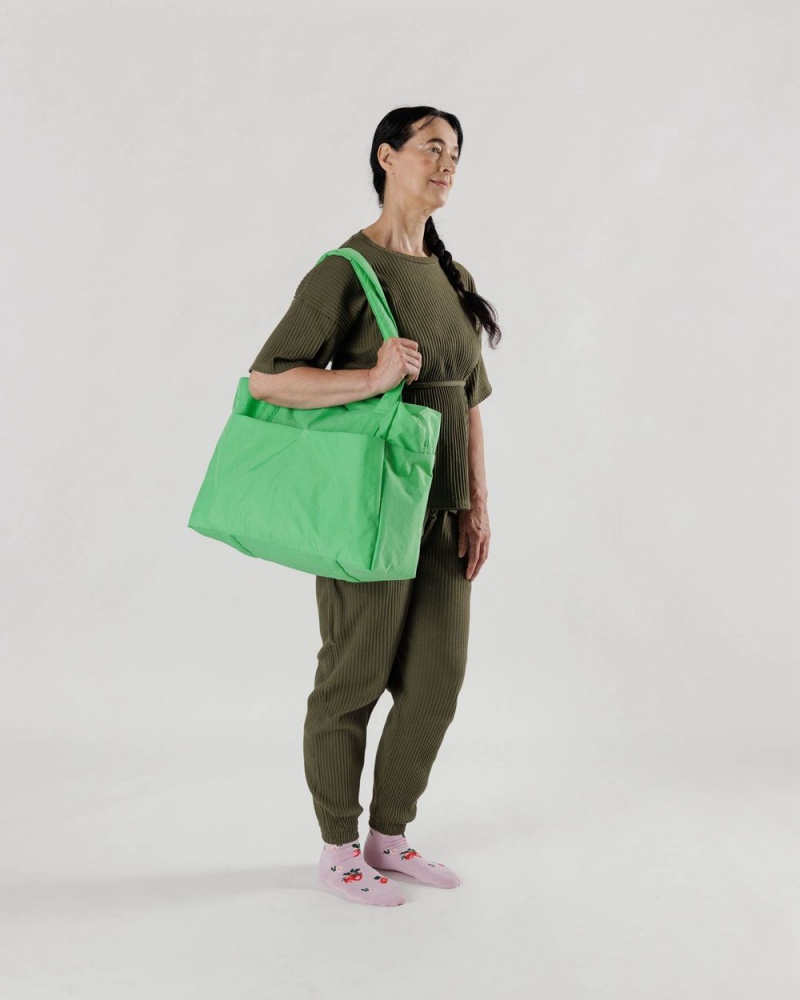 Baggu Cloud Carry-on Tote Bags Aloe | 653XZLPOR