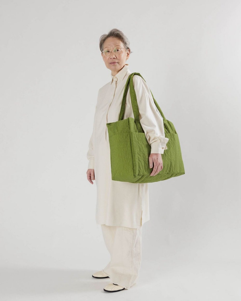 Baggu Cloud Carry-on Tote Bags Avocado | 672MTGZCU