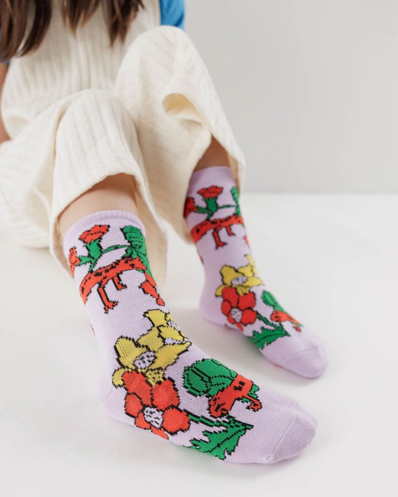 Baggu Crew Set of 3 Socks Pond Friends | 932HGIMRT