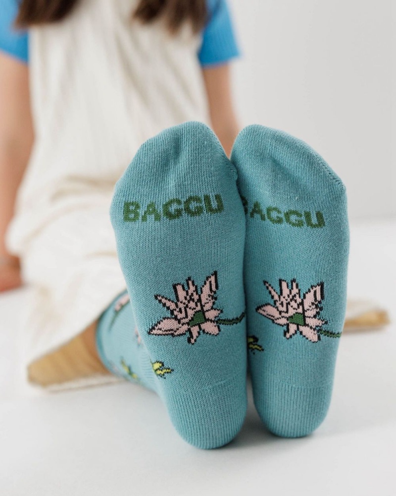 Baggu Crew Set of 3 Socks Pond Friends | 932HGIMRT