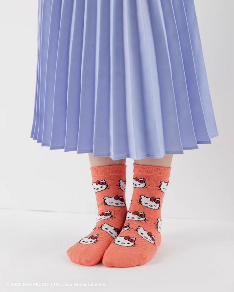 Baggu Crew Set of 3 Socks Sanrio Friends | 136PORQKZ