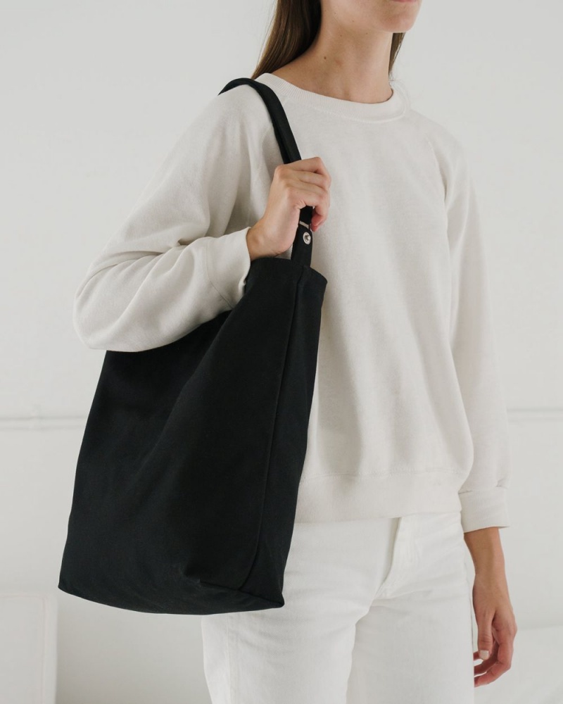 Baggu Duck Tote Bags Black | 246ODYJCH