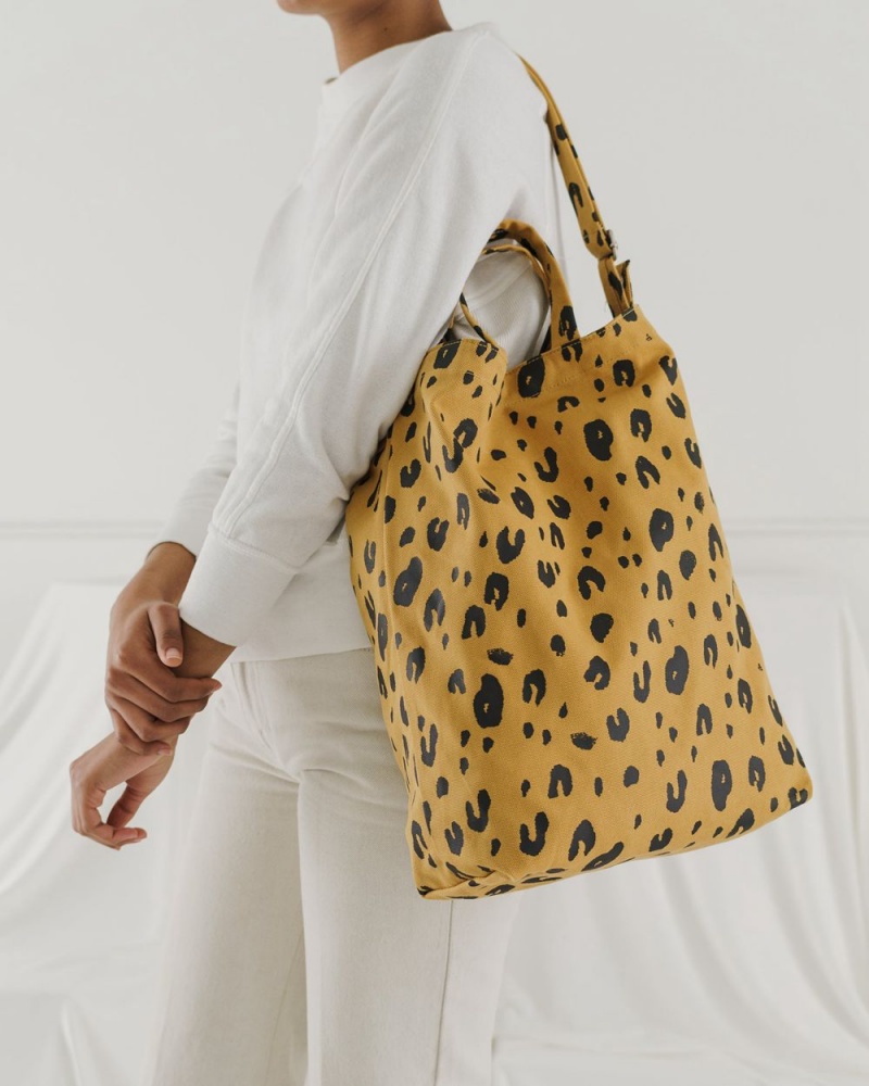 Baggu Duck Tote Bags Leopard | 317RVDHGM