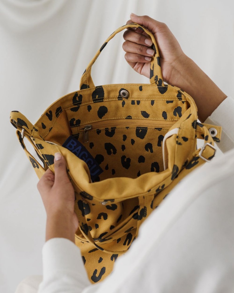 Baggu Duck Tote Bags Leopard | 317RVDHGM