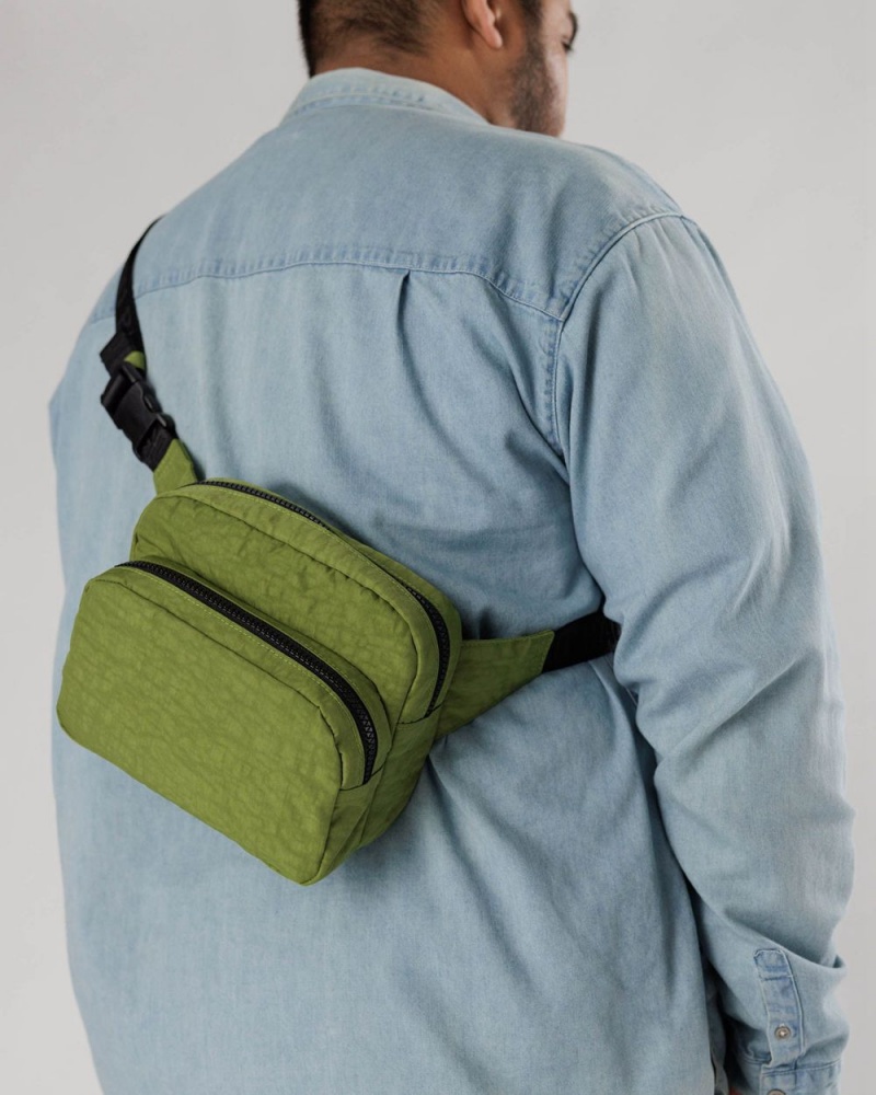 Baggu Fanny Pack Crossbody Bags Avocado | 796UMDNAP