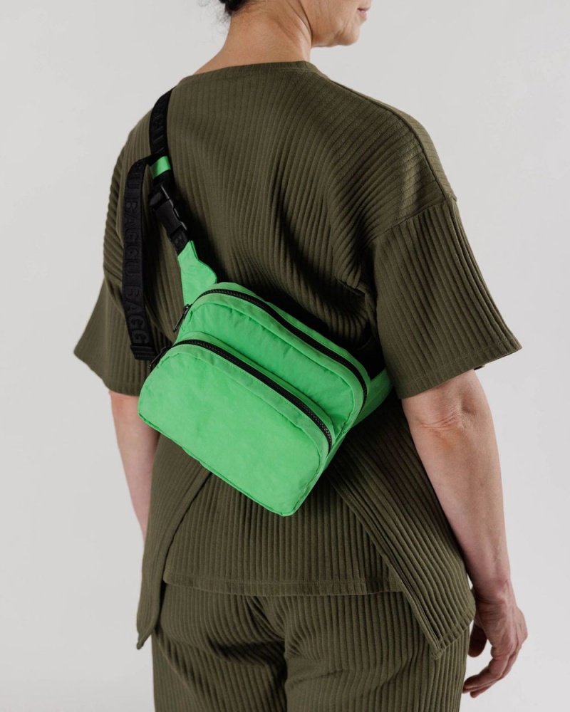 Baggu Fanny Pack Travel Bags Aloe | 579PQRYIZ