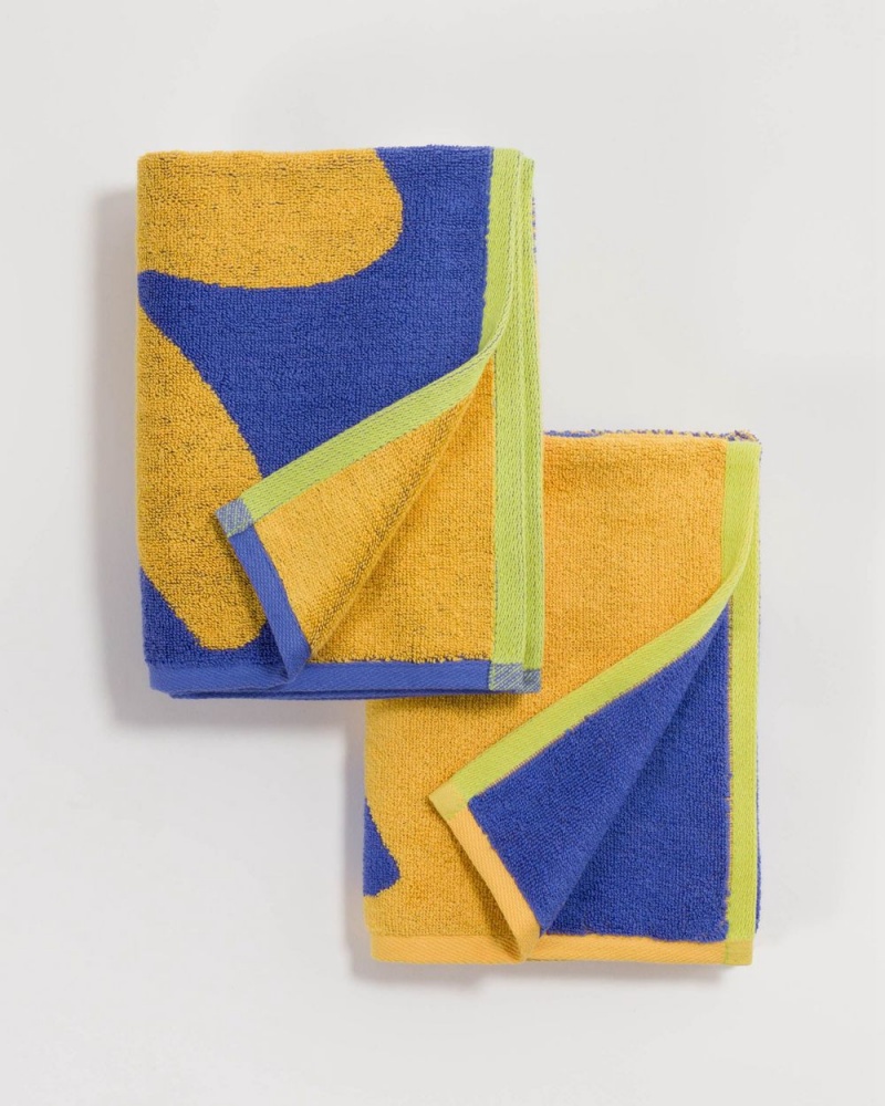 Baggu Hand Set of 2 Towels Wild Sunflower | 431QSWZUP