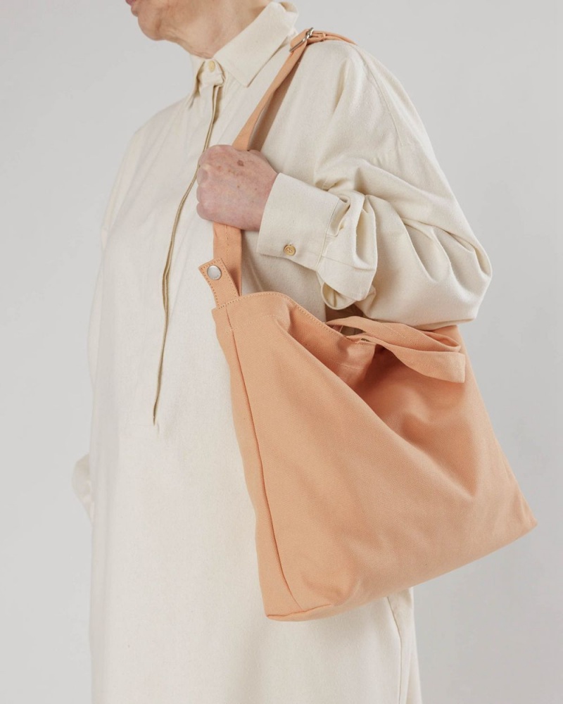 Baggu Horizontal Duck Tote Bags Bisque | 539BZQGXP