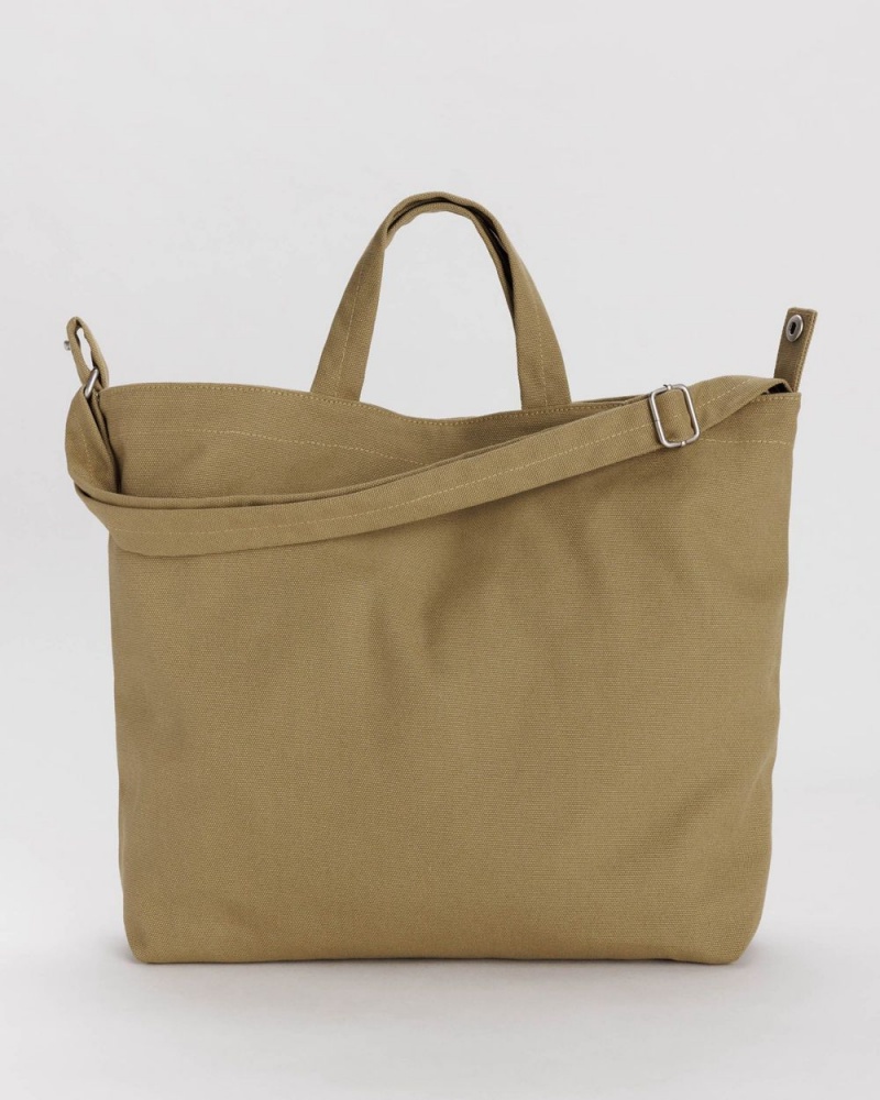 Baggu Horizontal Duck Tote Bags Dark Khaki | 316MDZXLQ