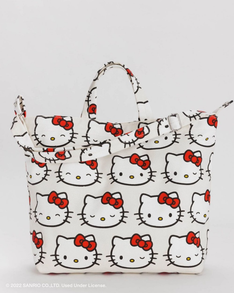 Baggu Horizontal Duck Tote Bags Hello Kitty | 697KCNUAJ