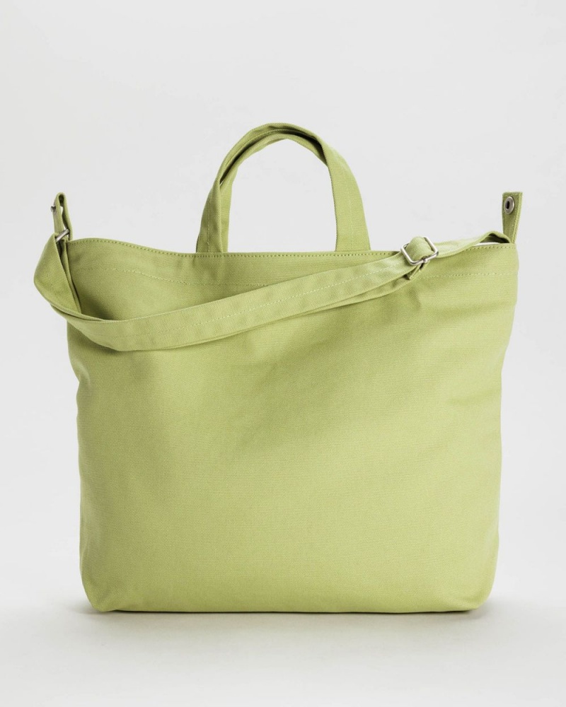 Baggu Horizontal Zip Duck Tote Bags Pistachio | 942KOPIDH