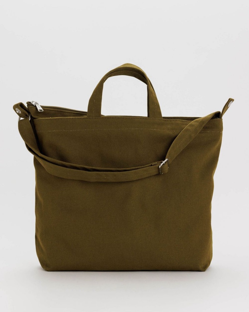 Baggu Horizontal Zip Duck Tote Bags Tamarind | 978HMZTYL