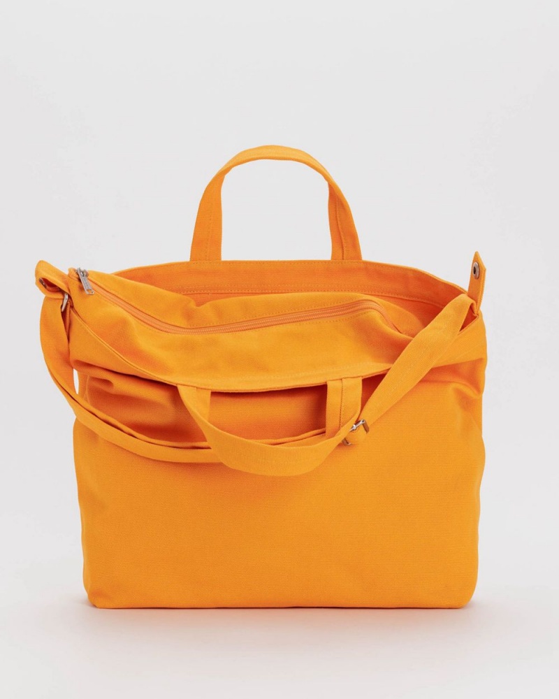 Baggu Horizontal Zip Duck Tote Bags Tangerine | 986QRHZGD