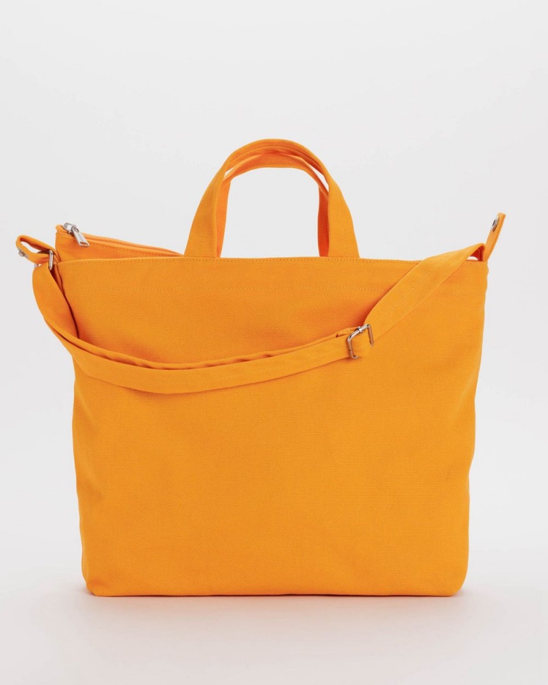 Baggu Horizontal Zip Duck Tote Bags Tangerine | 986QRHZGD