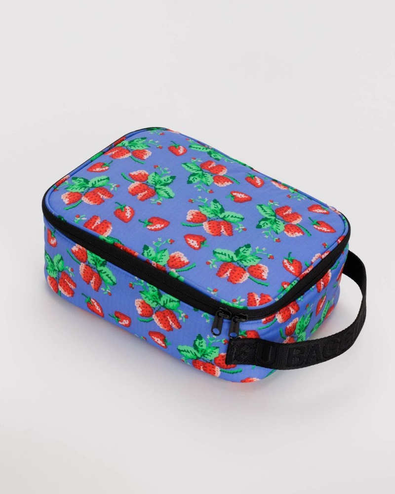 Baggu Lunch Box Lunch Bags Wild Strawberries | 784GNHMSY