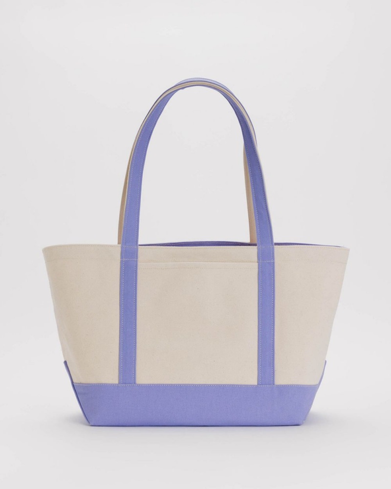 Baggu Medium Heavyweight Canvas Tote Bags Bluebell | 825OGVLRS