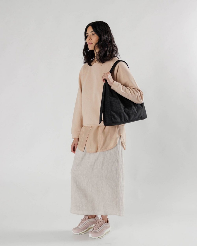 Baggu Nylon Shoulder Bags Black | 763YNXZSD