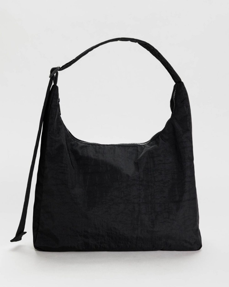 Baggu Nylon Shoulder Bags Black | 763YNXZSD