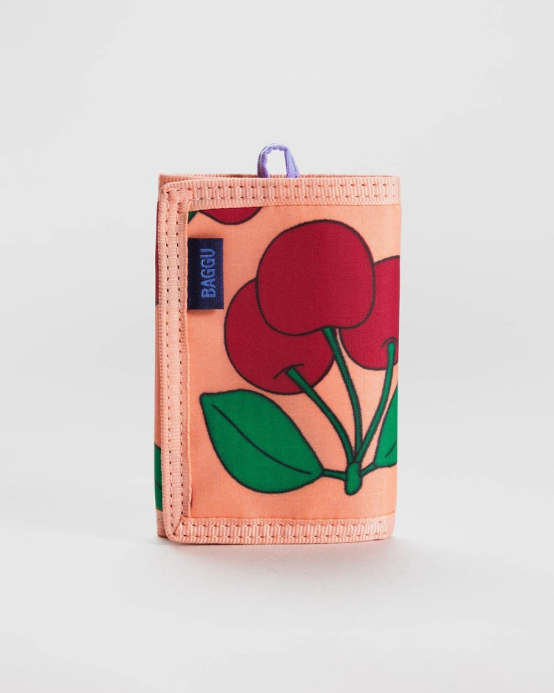 Baggu Nylon Wallets Sherbet Cherry | 754OQJFKL