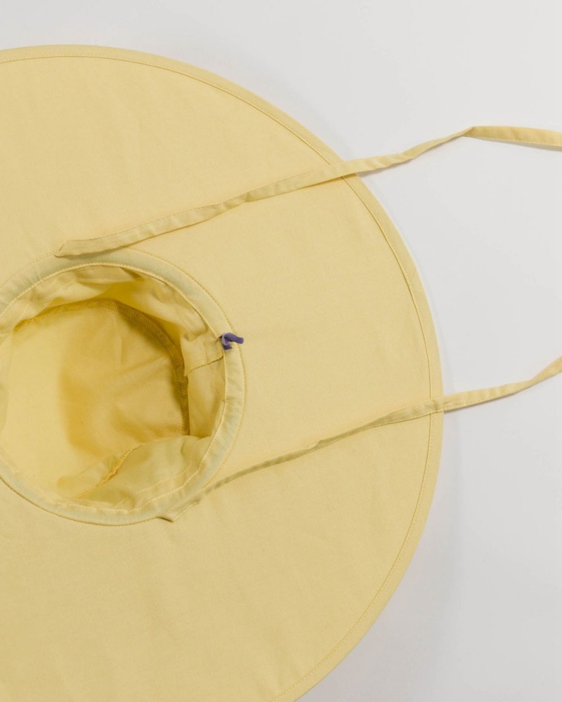 Baggu Packable Sun Hats Butter | 894JNMZXU