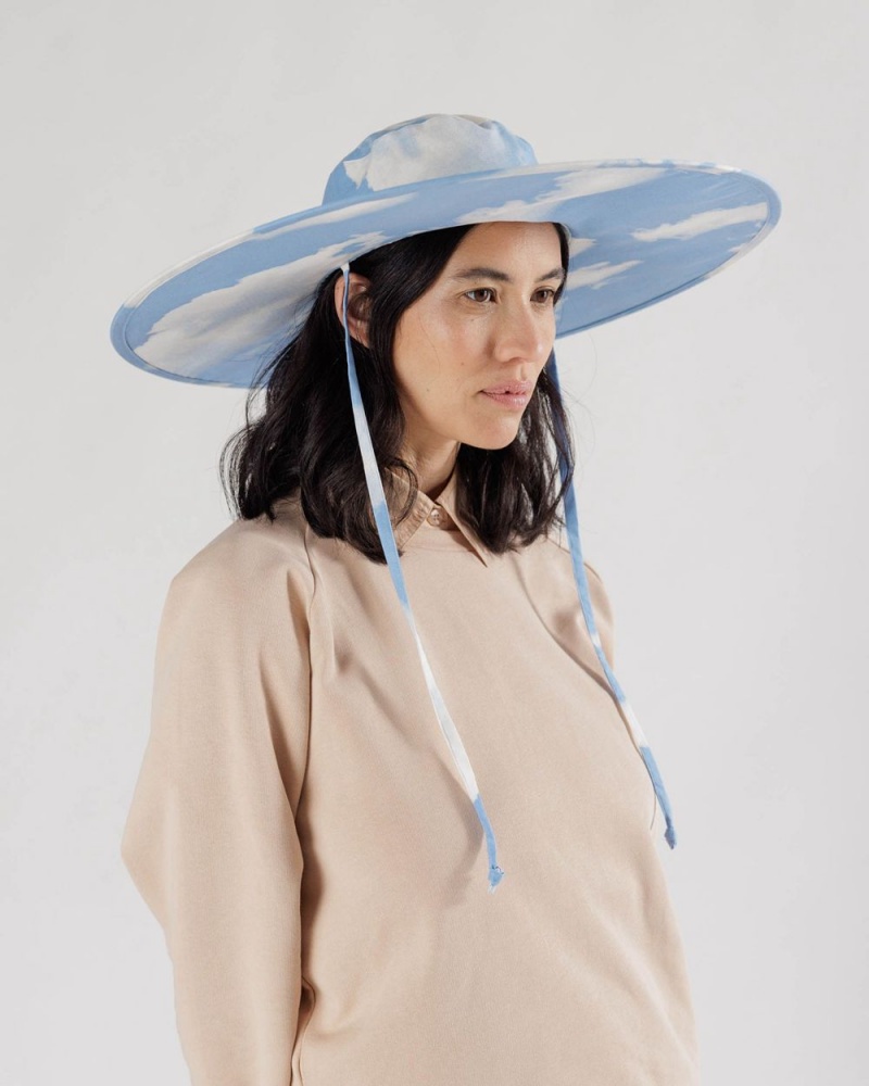 Baggu Packable Sun Hats Clouds | 517YBMOVE