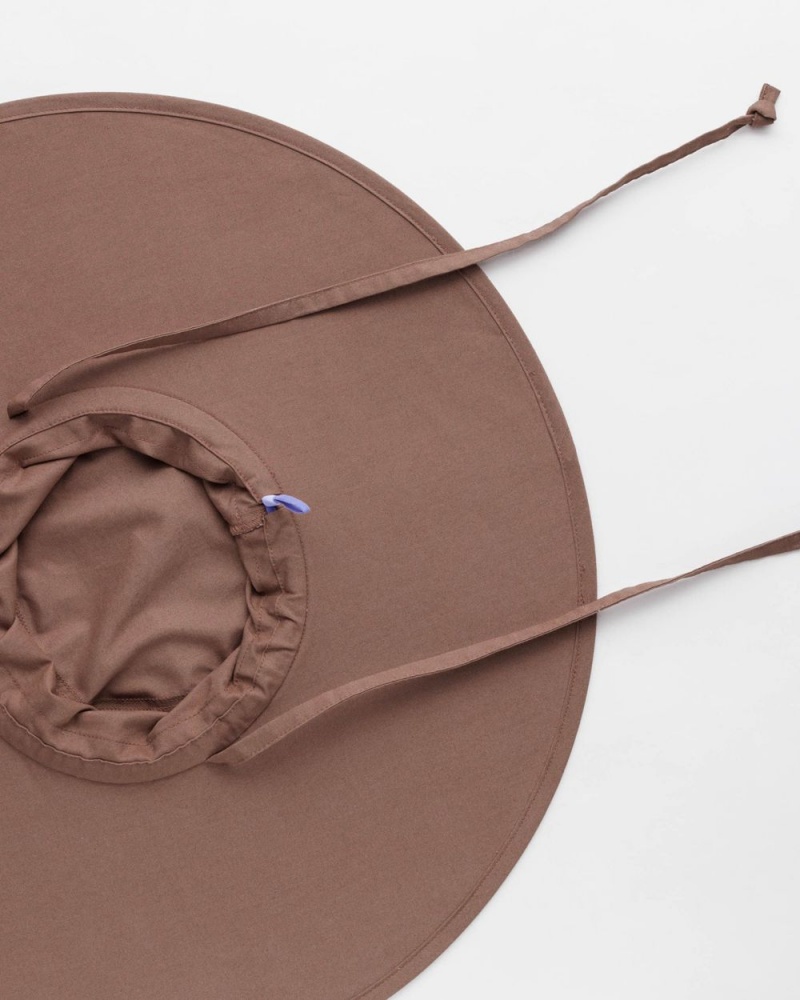 Baggu Packable Sun Hats Cocoa | 079IZBNYA